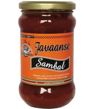 Lekker Bekkie LEKKER BEKKIE JAVAANSE SAMBAL 300ML