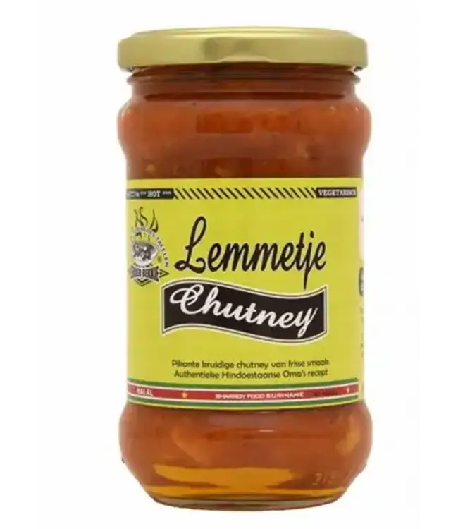 LEKKER BEKKIE LEMMETJE CHUTNEY 300ML