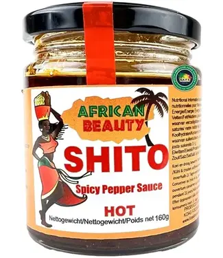 African Beauty SHITO HOT AFRICAN BEAUTY 160G PER POT