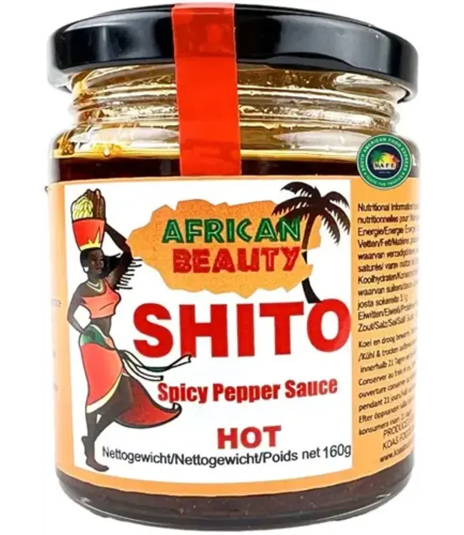 SHITO HOT AFRICAN BEAUTY 160G PER POT