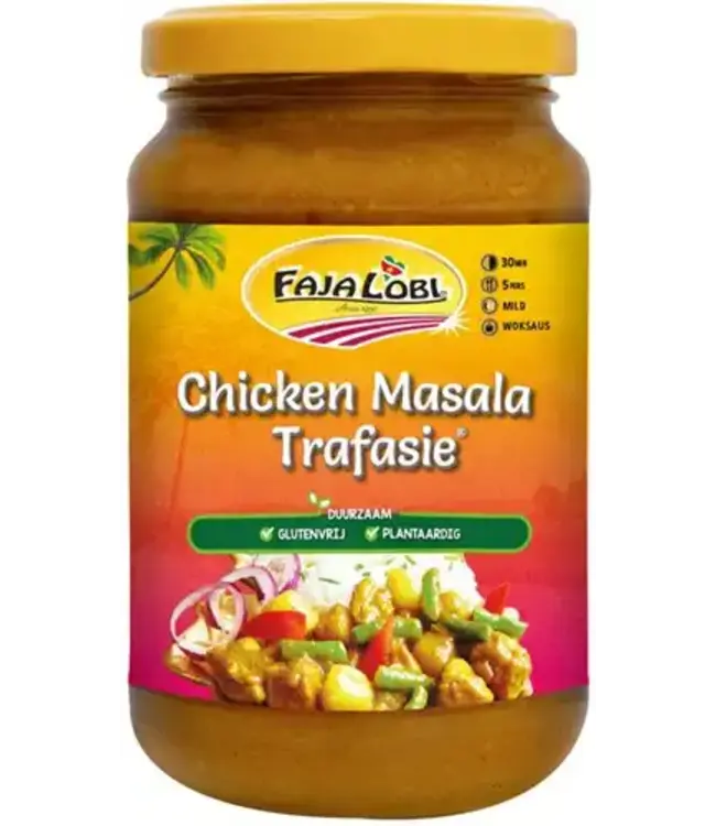 FAJALOBI CHICKEN MASALA WOKSAUS 360ML