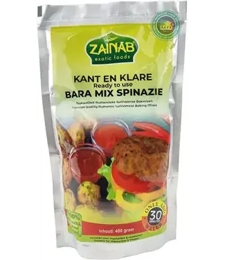 Zainab BARAMIX MET SPINAZIE ZAINAB 400G PER PAK