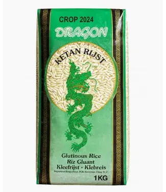 Dragon DRAGON ketan RIJST KLEEFRIJST 1 KILO