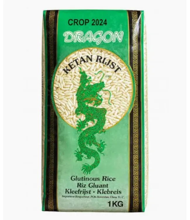 DRAGON ketan RIJST KLEEFRIJST 1 KILO