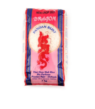 Dragon DRAGON PANDAN RIJST HEEL 1KG PER PAK