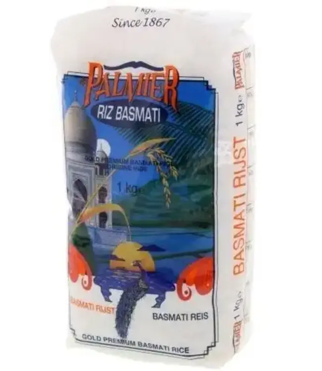 PALMIER BASMATI RIJST 1KG PER PAK