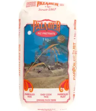 Palmier PALMIER PARBOILED RIJST 1KG PER PAK