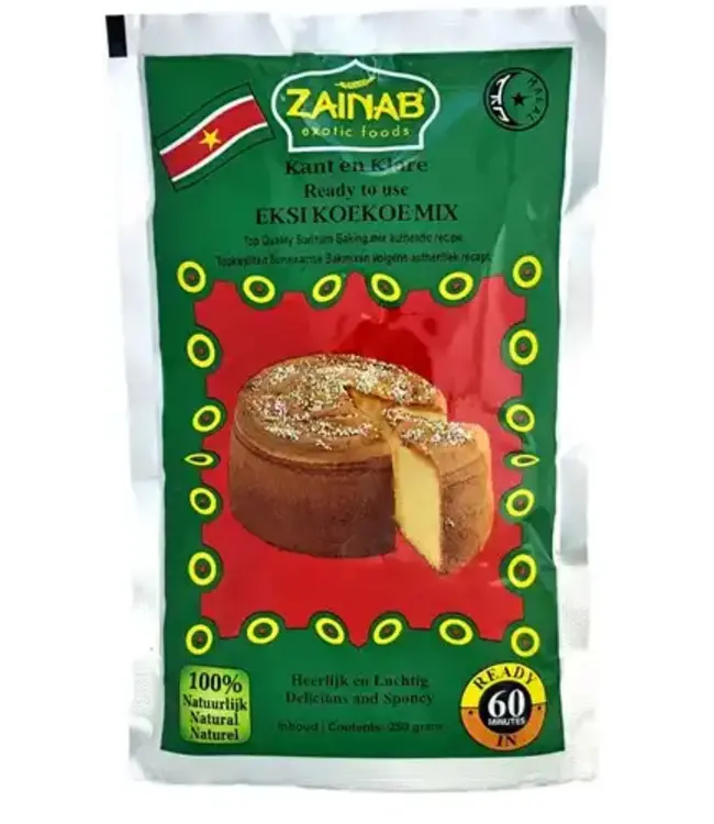 EKSIE KOEKOE MIX 250G ZAINAB PER PAK