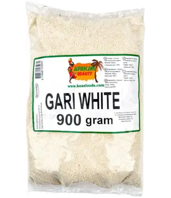 GARI WHITE african beauty 900G PER PAK