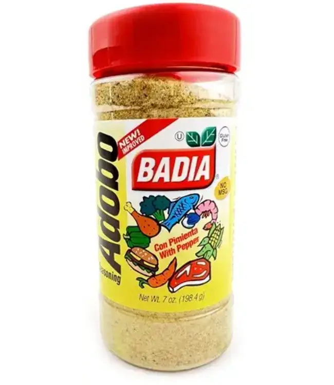 BADIA ADOBO WITH PEPPER ROOD 7OZ (MIDDEL) PER STUK