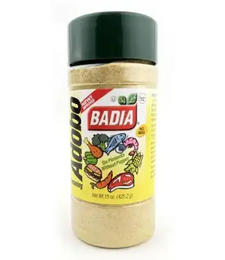 Badia BADIA ADOBO WITHOUT PEPPER GROEN 12.75oz (GROOT) PER STUK