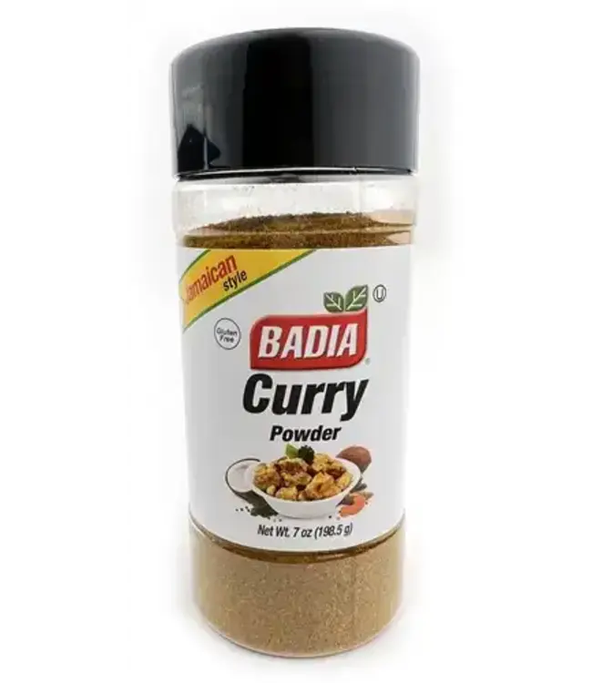 BADIA CURRY POWDER 7OZ (MIDDEL) PER STUK