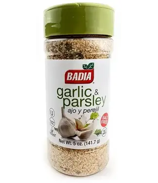Badia BADIA GARLIC & PARSLEY 5OZ (MIDDEL) PER STUK