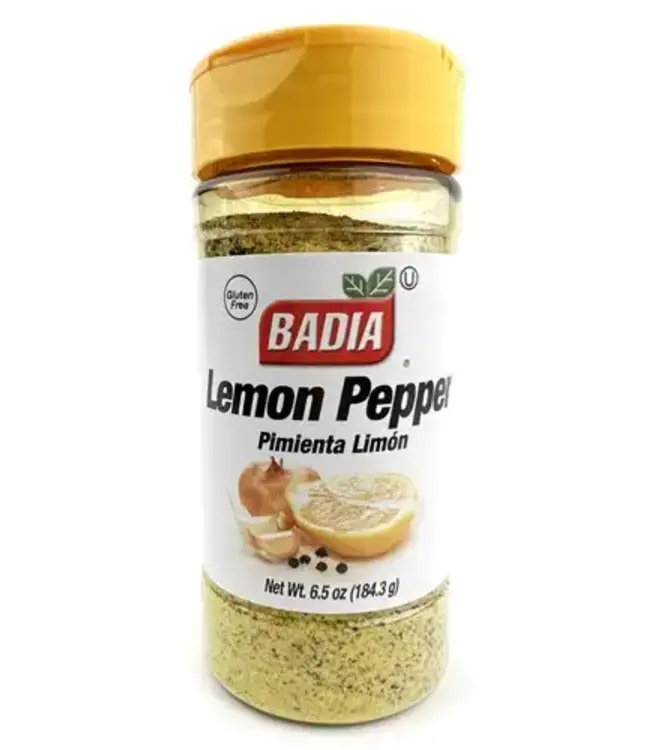 BADIA LEMON PEPPER 6.5OZ (MIDDEL) PER STUK