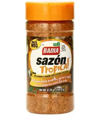 Badia BADIA SAZON TROPICAL ORANJE 6.75OZ PER STUK