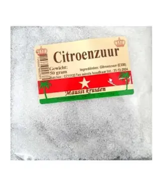 Mausi CITROENZUUR 100 GRAM