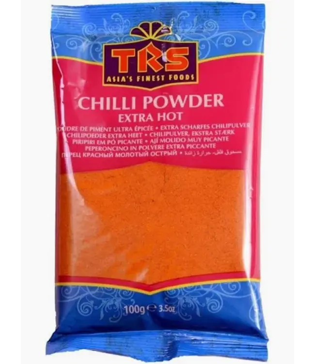 TRS CHILLIES PODWER EXTRA HOT 100 GR