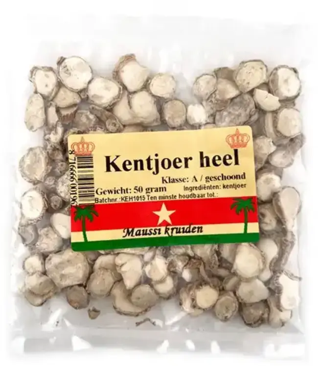 KENTJOER 50G GESNEDEN PER PAK