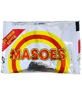 Masoes MASOES POEDER 4GRAM PER PAK