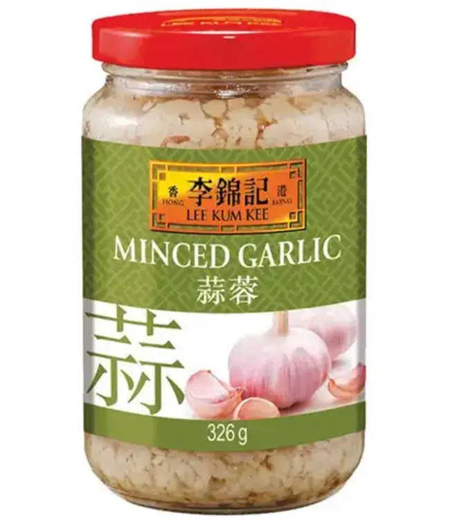 MINCED GARLIC LKK 326G PER STUK