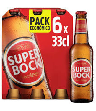 Super Bock SUPER BOCK BIER 6 X 33CL