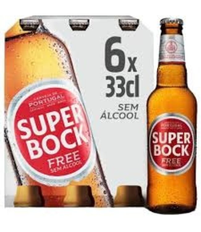 SUPER BOCK ZONDER ALCOHOL 6X33CL