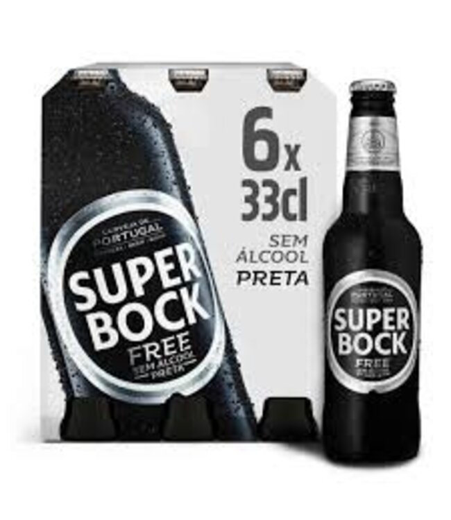 SUPER BOCK STOUT ZONDER ALCOHOL 6X33CL