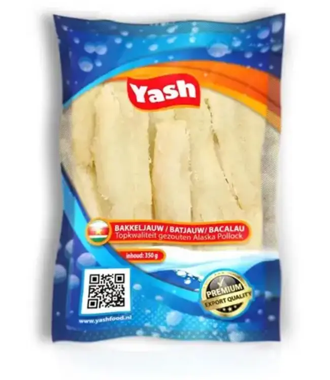 BAKKELJAUW FILET 350G PER PAK