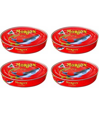 Morjon TOMATEN SARDIEN MORJON 4X215G