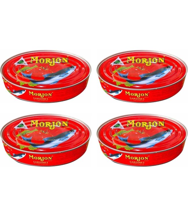 TOMATEN SARDIEN MORJON 4X215G