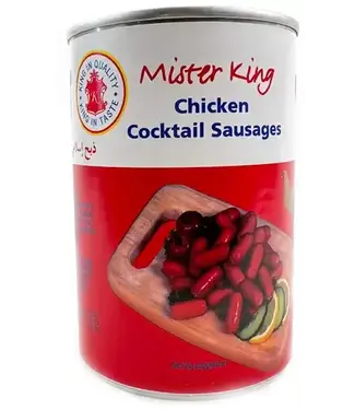 Ayat Food Products KIPPENWORST MR.KING 400G (ROOD) COCKTAIL