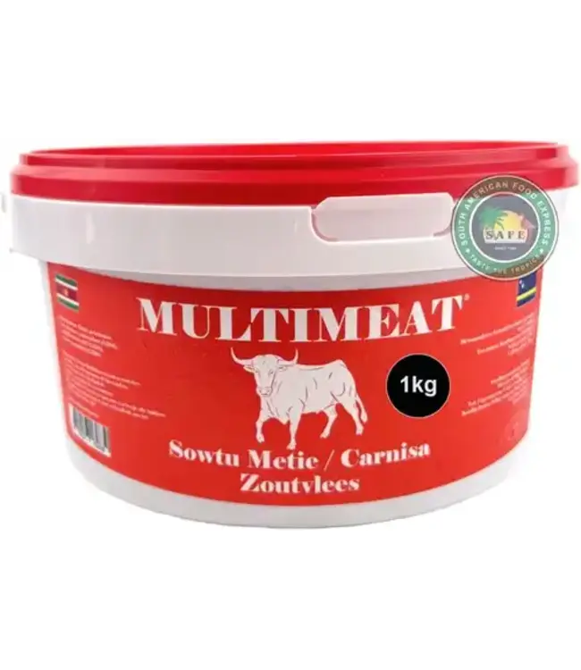 ZOUTVLEES MULTIMEAT 1KG PER EMMER