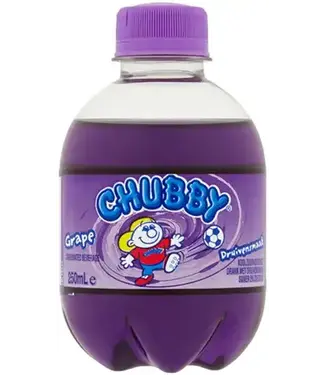 Chubby CHUBBY 25CL GRAPE PET FLES
