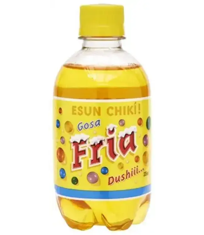 FRIA KLEIN BANAAN 335ML PET FLES