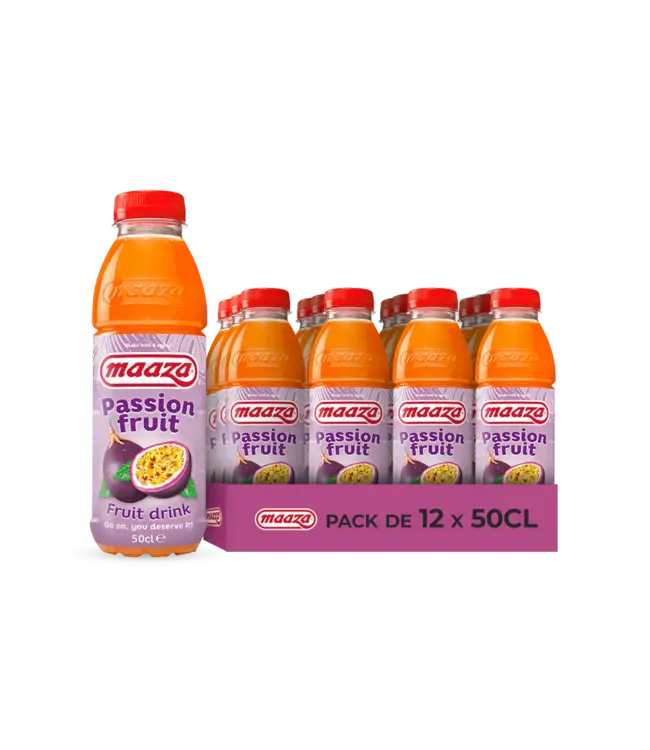 MAAZA 12X50CL PASSION PET FLES