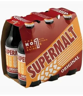 Supermalt SUPERMALT 6X33CL GLAS FLES