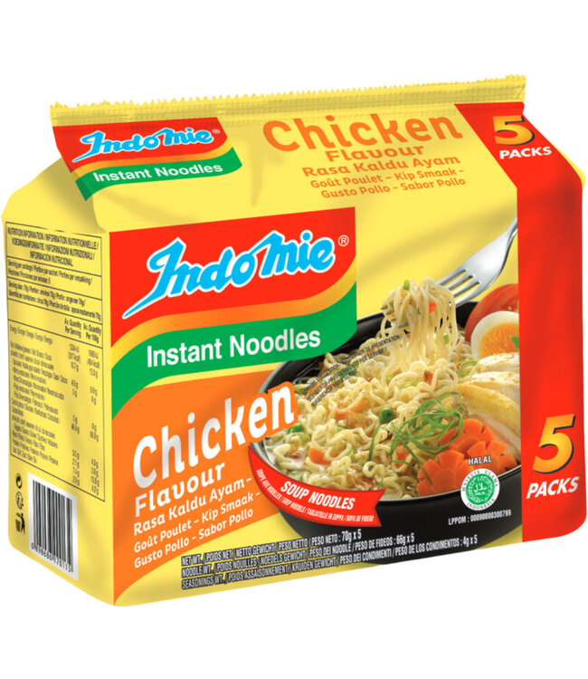 Indo mie Noodles chicken 5-pack