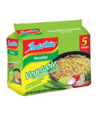 Indomie INDOMIE (EU) VEGETABLE (5X75G) 5 PACK