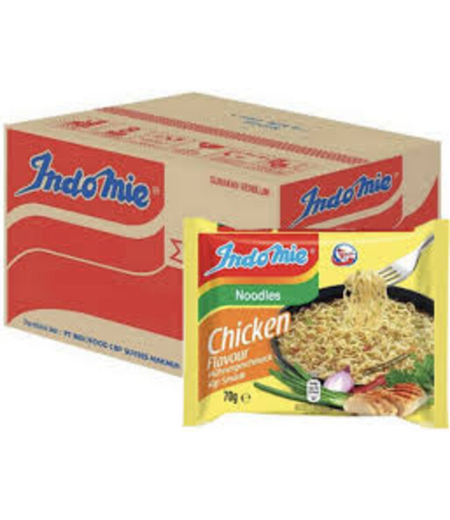 INDOMIE  INSTANT CHICKEN FLAVOUR (40X70GR) PER DOOS
