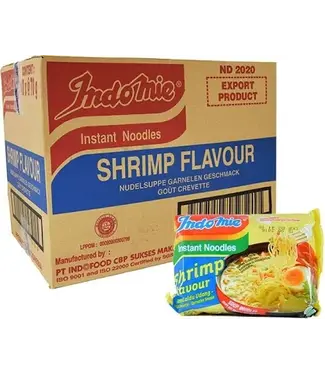 Indomie INDOMIE  INSTANT SHRIMP FLAVOUR (40X70GR) PER DOOS