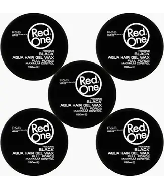 Redone Redone zwart Hair Wax 5 STUKS