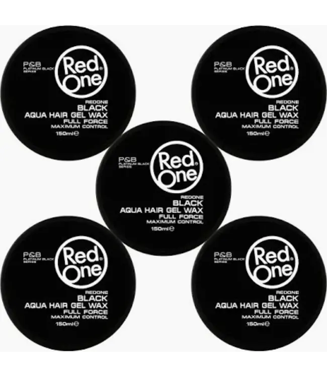 Redone zwart Hair Wax 5 STUKS