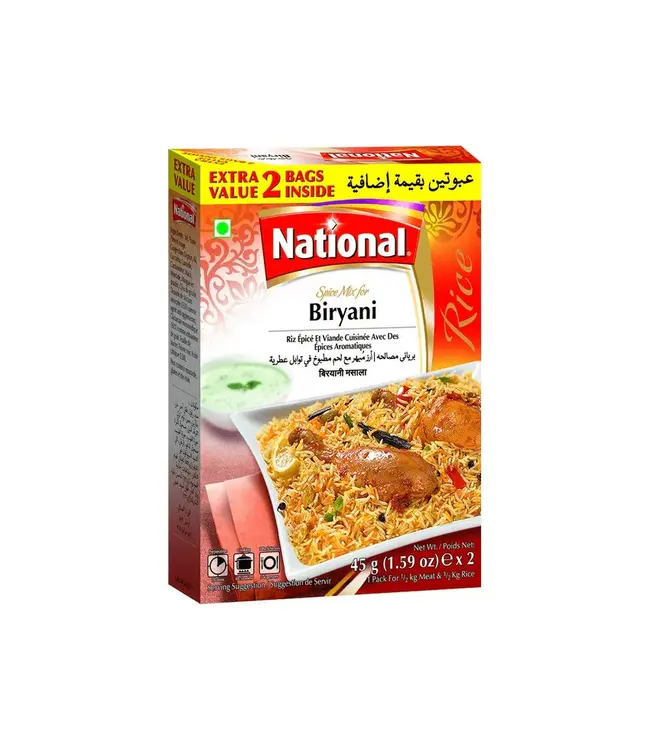National Spice Mix for Biryani 78g
