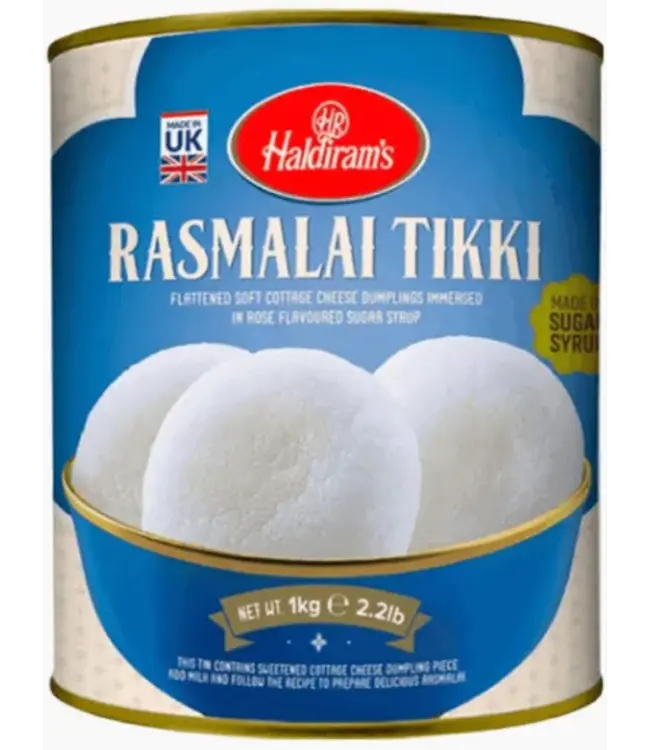Haldiram's Rasmalai Tin Pack 1 kg