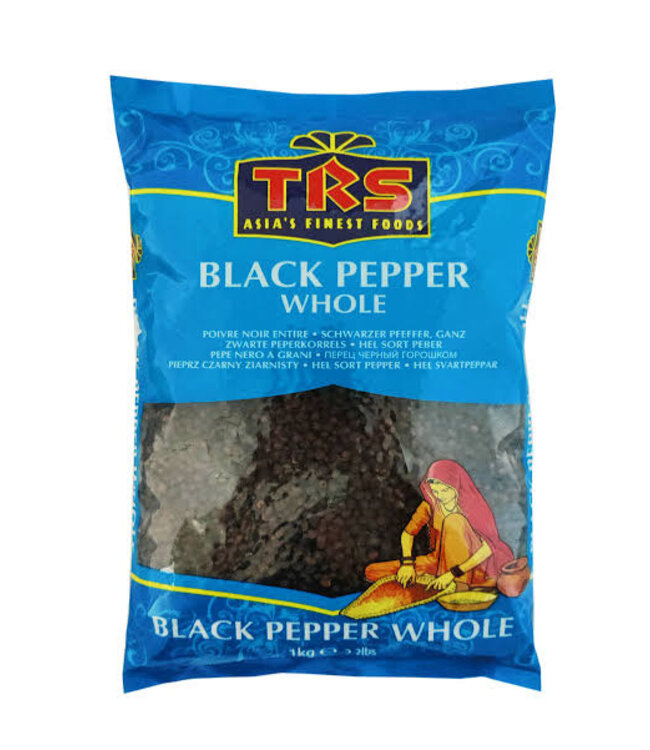 TRS BLACK PEPPER WHOLE 1 kilo