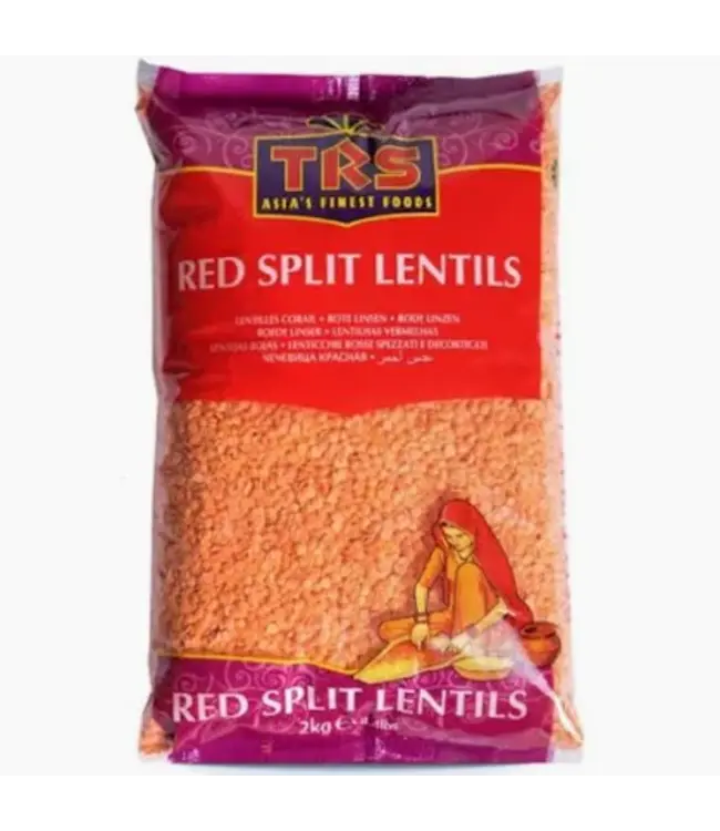 TRS Red Split Lentils/Rode Gespleten Linzen (2Kg)