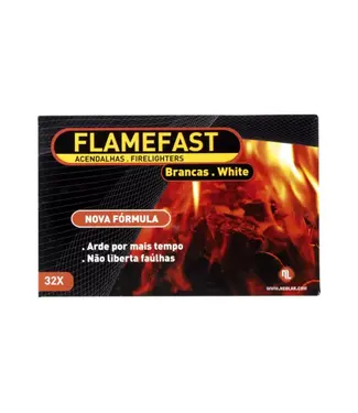 Toko Ayat Acendalhas Flamefast Brancas 32 unidades