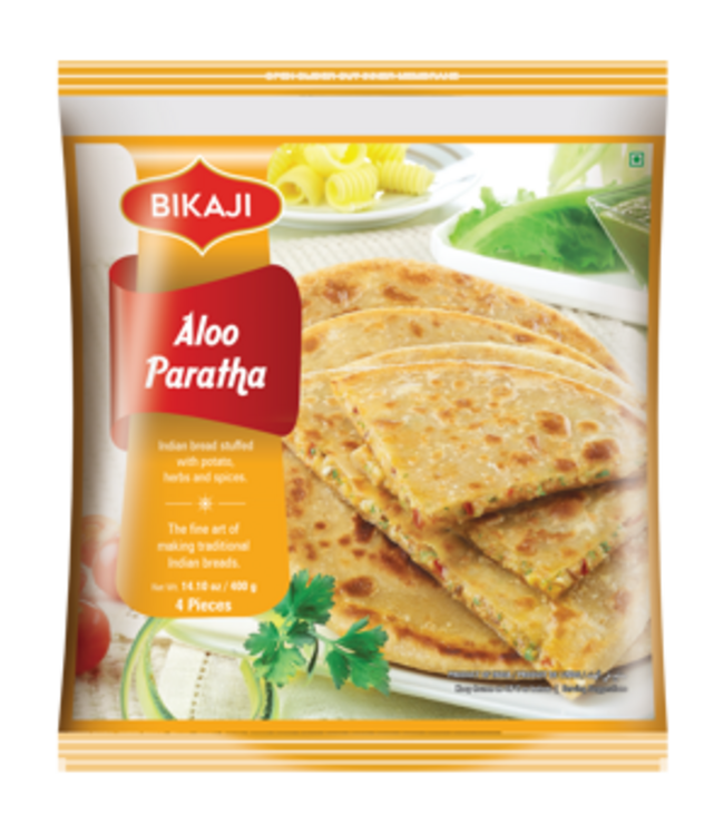 Bikaji Aloo Paratha  400 gr 4 stuks