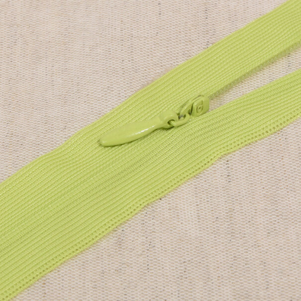 Blinde rits -  groene peper 874