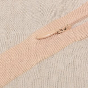 Blinde rits -  helder beige 891